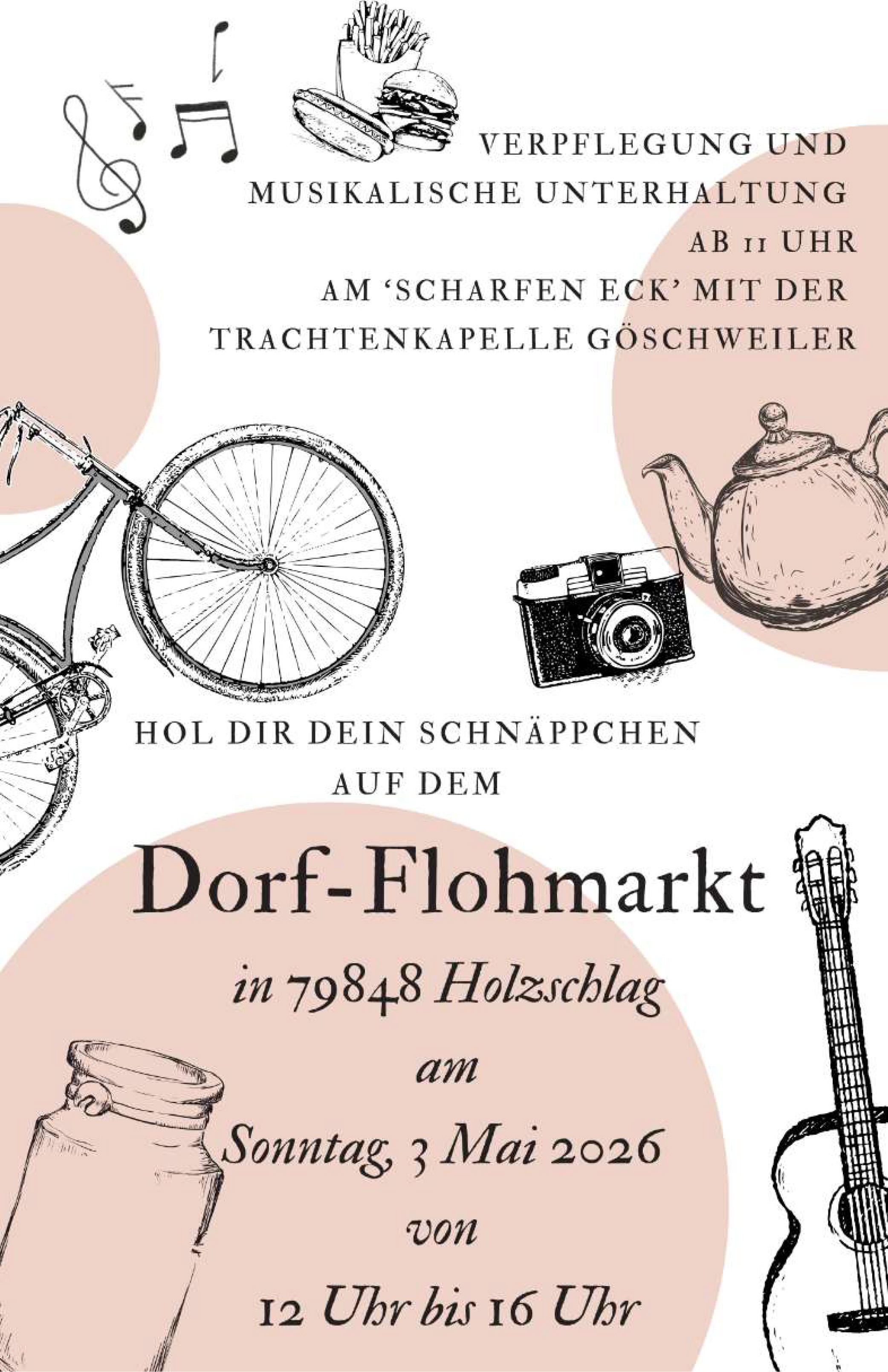 Flyer Stra&szlig;enflohmarkt 