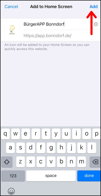 iPhone Safari Screen 3